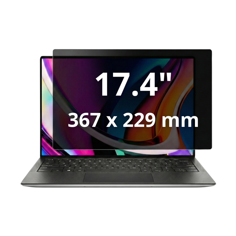 Laptop privacy scherm screenprotector filter anti gluren 17.4 inch