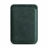Mastersøn Magsafe wallet alcantara vooraanzicht #groen