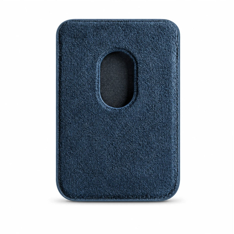 Mastersøn Magsafe wallet alcantara Achteraanzicht