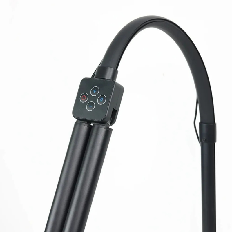 Led Bureaulamp - Dubbele Led - Verstelbaar - Zwart