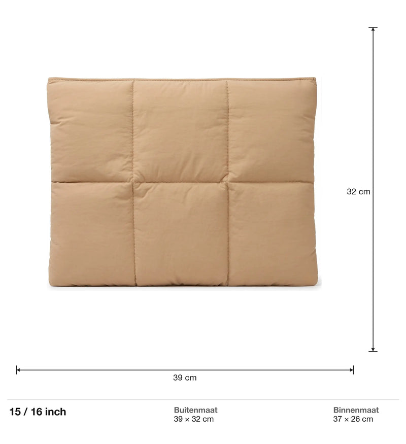 Afmeting sleeve 15/16