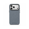 Mastersøn Alcantara Hoesje iPhone 17 Pro Cyaan MagSafe #iPhone 17 Pro - Grijs