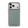 Mastersøn Alcantara Hoesje iPhone 17 Pro Max Zwart MagSafe #iPhone 17 Pro Max - Cyaan