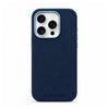 Mastersøn Alcantara Hoesje iPhone 16 Pro MagSafe blauw #iPhone 16 Pro - blauw
