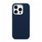 Mastersøn Alcantara iPhone 17 hoesje achteraanzicth blauw #iPhone 17 - Blauw