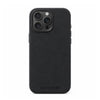 Mastersøn Alcantara iPhone 16 hoesje achteraanzicth zwart #iPhone 16 - Zwart