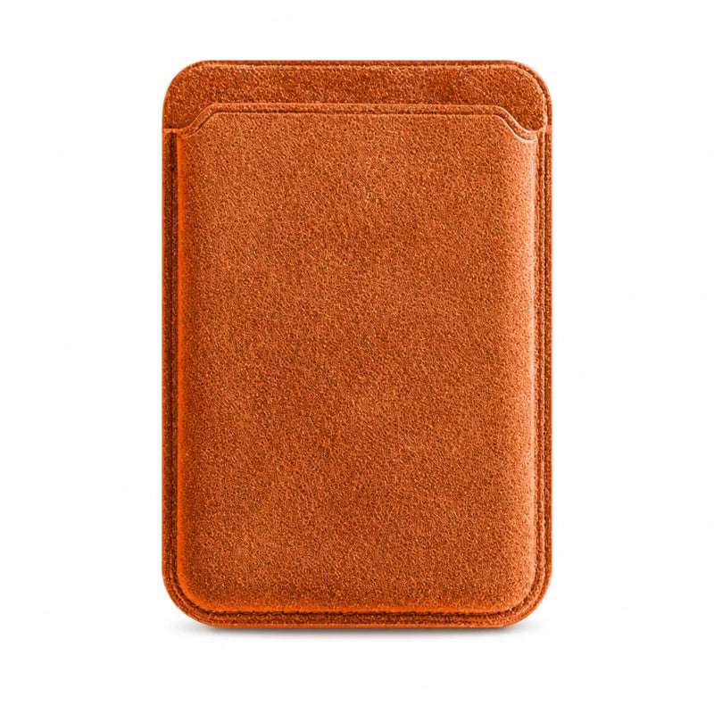 Mastersøn Magsafe wallet alcantara achteraanzicht