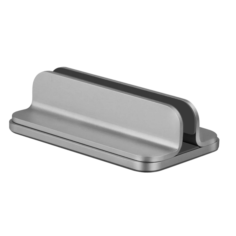 Verticale Laptop / Macbook Standaard - Houder tablet Space Grey Grijs