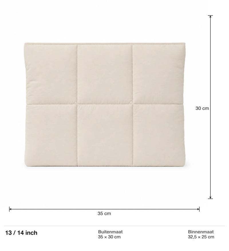 Afmeting sleeve 13/14 inch