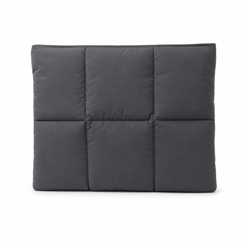 Puffy laptop sleeve schokabsorberend puffer design bescherming