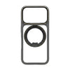 Mastersøn hoesje met standaard voor iphone 17 pro max ring 360 graden verstelbaar #grijs