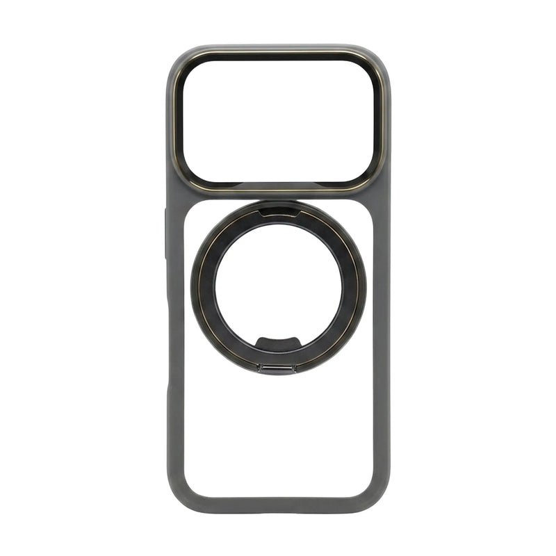 Mastersøn hoesje met standaard voor iphone 17 pro max ring 360 graden verstelbaar
