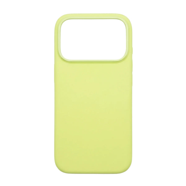 Mastersøn siliconen case hoesje voor iphone 17 pro max met magsafe magnetisch opladen #groen