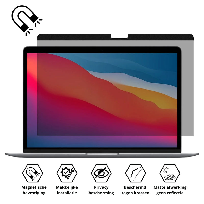 Magnetisch privacy screenprotector filter scherm voor MacBook Air en Pro 