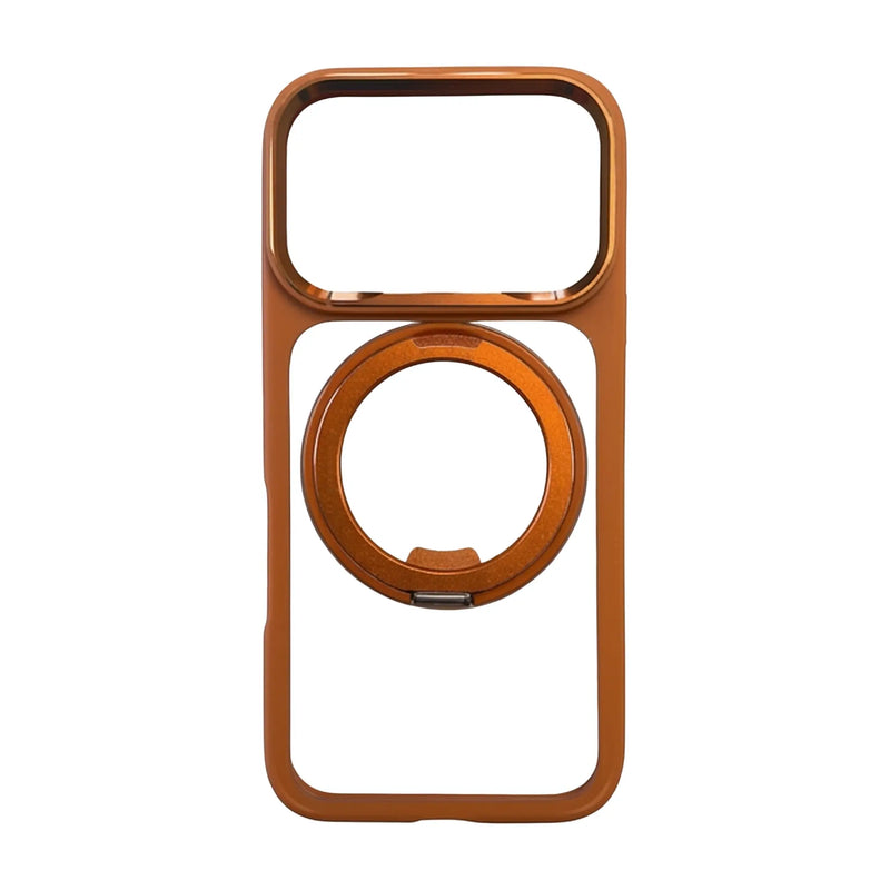 Mastersøn hoesje met standaard voor iphone 17 pro max ring 360 graden verstelbaar
