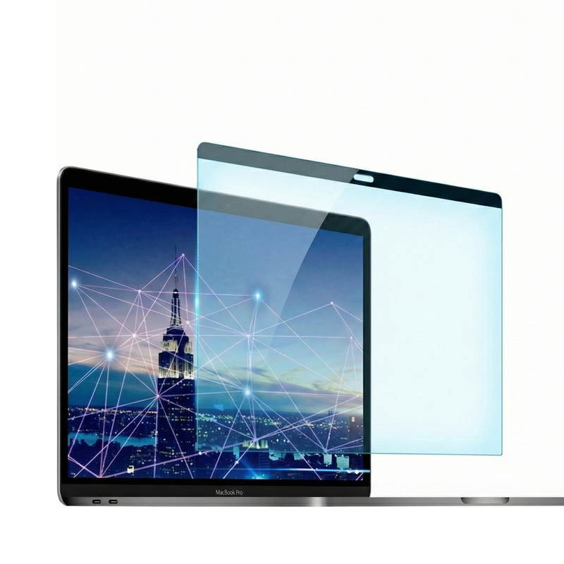 MacBook blue light privacy filter screenprotector magnetisch 13.3 13.6 14.2 16 inch scherm