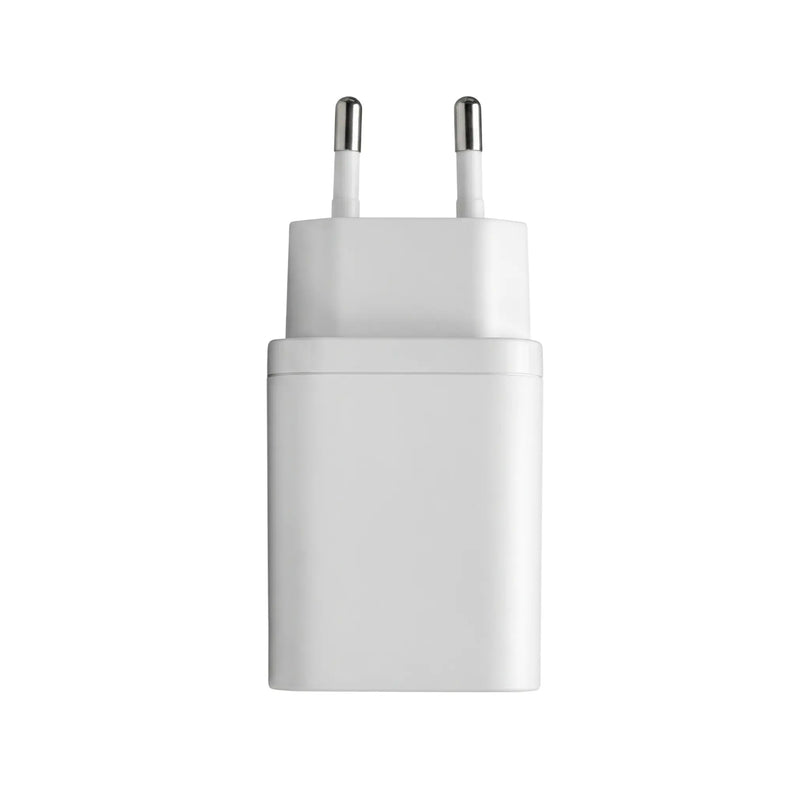 Mastersøn 65W GaN USB-C snellader bovenaanzicht wit