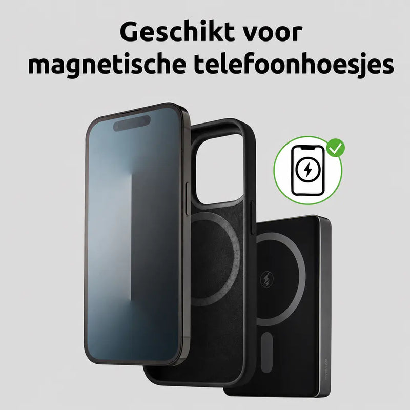 Intenso MagSafe Powerbank 10000 mAh - Magnetisch & Draadloos - MW10000