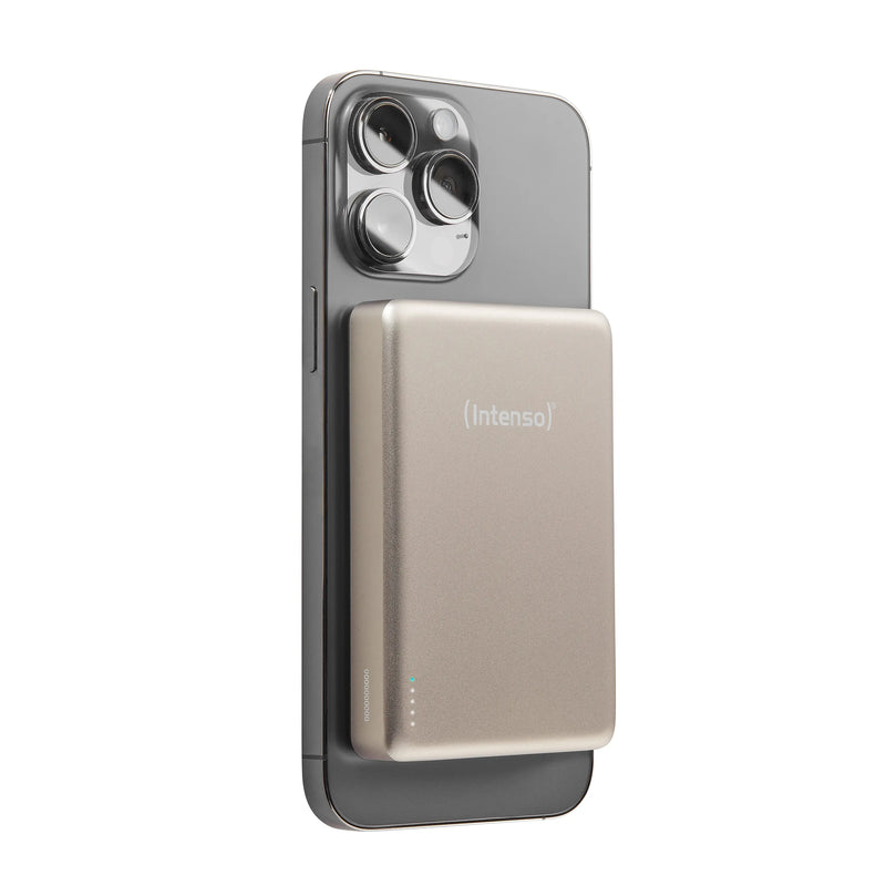 Intenso MagSafe Powerbank 10000 mAh - Magnetisch & Draadloos - MW10000