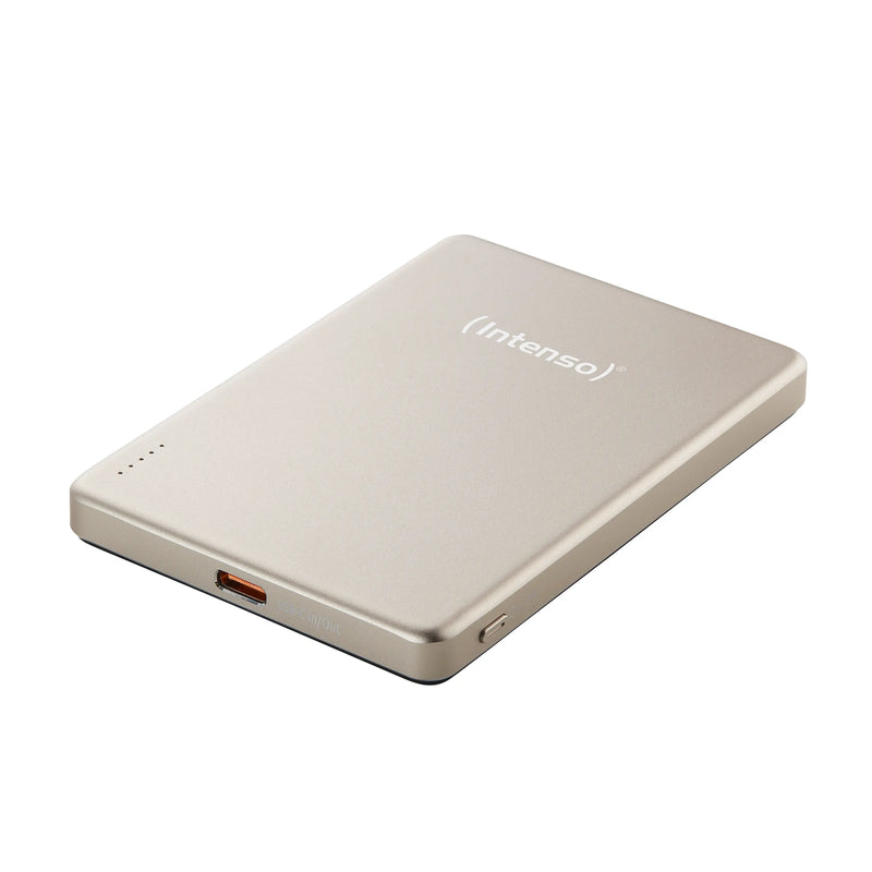Intenso MagSafe Powerbank 5000 mAh - Magnetisch & Draadloos - MW5000