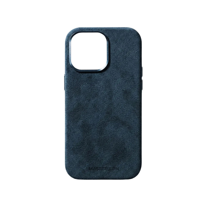 Mastersøn Alcantara Hoesje iPhone 17 MagSafe Blauw