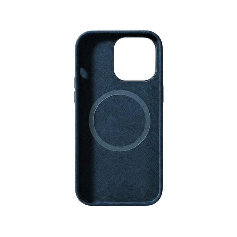 Mastersøn Alcantara Hoesje iPhone 17 MagSafe Blauw