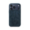 Mastersøn Alcantara Hoesje iPhone 17 Pro Blauw MagSafe #iPhone 17 Pro - Blauw