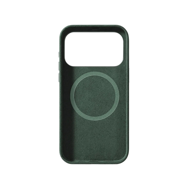 Mastersøn Alcantara Hoesje iPhone 17 Pro Groen MagSafe