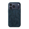 Mastersøn Alcantara Hoesje iPhone 17 Pro Max Blauw MagSafe #iPhone 17 Pro Max - Blauw