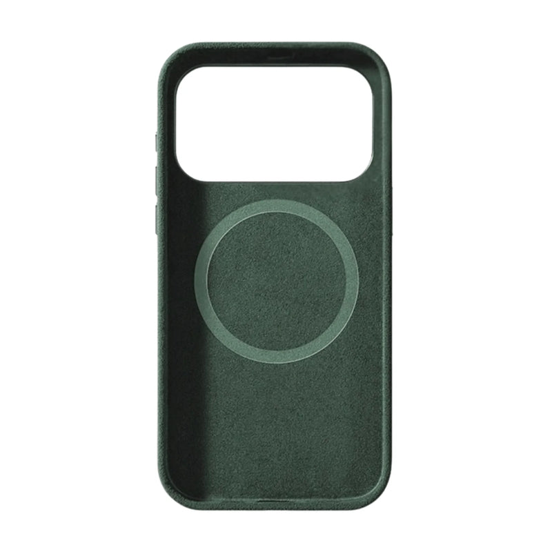 Mastersøn Alcantara Hoesje iPhone 17 Pro Max Groen MagSafe