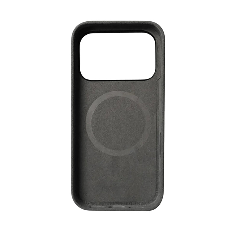 Mastersøn Alcantara Hoesje iPhone 17 Pro Max Zwart MagSafe