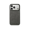 Mastersøn Alcantara Hoesje iPhone 17 Pro Zwart MagSafe #iPhone 17 Pro - Zwart