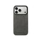 Mastersøn Alcantara Hoesje iPhone 17 Pro Zwart MagSafe #iPhone 17 Pro - Zwart