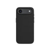 Ultra-slank mat zwart iPhone 17 Air hoesje van Mastersøn met een donkergrijze camera-accentrand #zwart