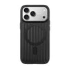 Stijlvol doorschijnend zwart Mastersøn iPhone 17 Pro Max hoesje #zwart
