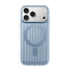 Luxe transparant blauw iPhone 17 Pro Max MagSafe hoesje van Mastersøn #blauw