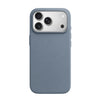 Mastersøn premium iPhone hoesje in blauwgrijs met zilveren aluminium camerabescherming #blauw