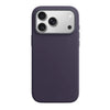 Stijlvol dieppaars iPhone hoesje met een luxe zilveren camerabeschermer van Mastersøn #paars